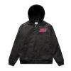 Canvas Bomber Hood Jacket Thumbnail