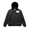 Canvas Bomber Hood Jacket Thumbnail