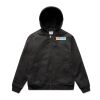 Canvas Bomber Hood Jacket Thumbnail
