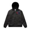 Canvas Bomber Hood Jacket Thumbnail