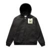 Canvas Bomber Hood Jacket Thumbnail