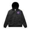 Canvas Bomber Hood Jacket Thumbnail