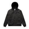 Canvas Bomber Hood Jacket Thumbnail