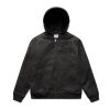 Canvas Bomber Hood Jacket Thumbnail