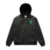 Canvas Bomber Hood Jacket Thumbnail