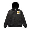 Canvas Bomber Hood Jacket Thumbnail