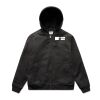 Canvas Bomber Hood Jacket Thumbnail