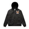 Canvas Bomber Hood Jacket Thumbnail
