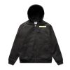 Canvas Bomber Hood Jacket Thumbnail