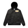 Canvas Bomber Hood Jacket Thumbnail