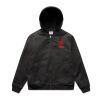 Canvas Bomber Hood Jacket Thumbnail