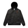Canvas Bomber Hood Jacket Thumbnail