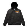 Canvas Bomber Hood Jacket Thumbnail