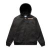 Canvas Bomber Hood Jacket Thumbnail