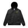 Canvas Bomber Hood Jacket Thumbnail