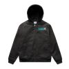Canvas Bomber Hood Jacket Thumbnail