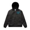 Canvas Bomber Hood Jacket Thumbnail
