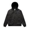 Canvas Bomber Hood Jacket Thumbnail