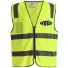 SW04 Unisex Hi-Vis Safety Vest with ID & Utility Pockets Yellow Thumbnail